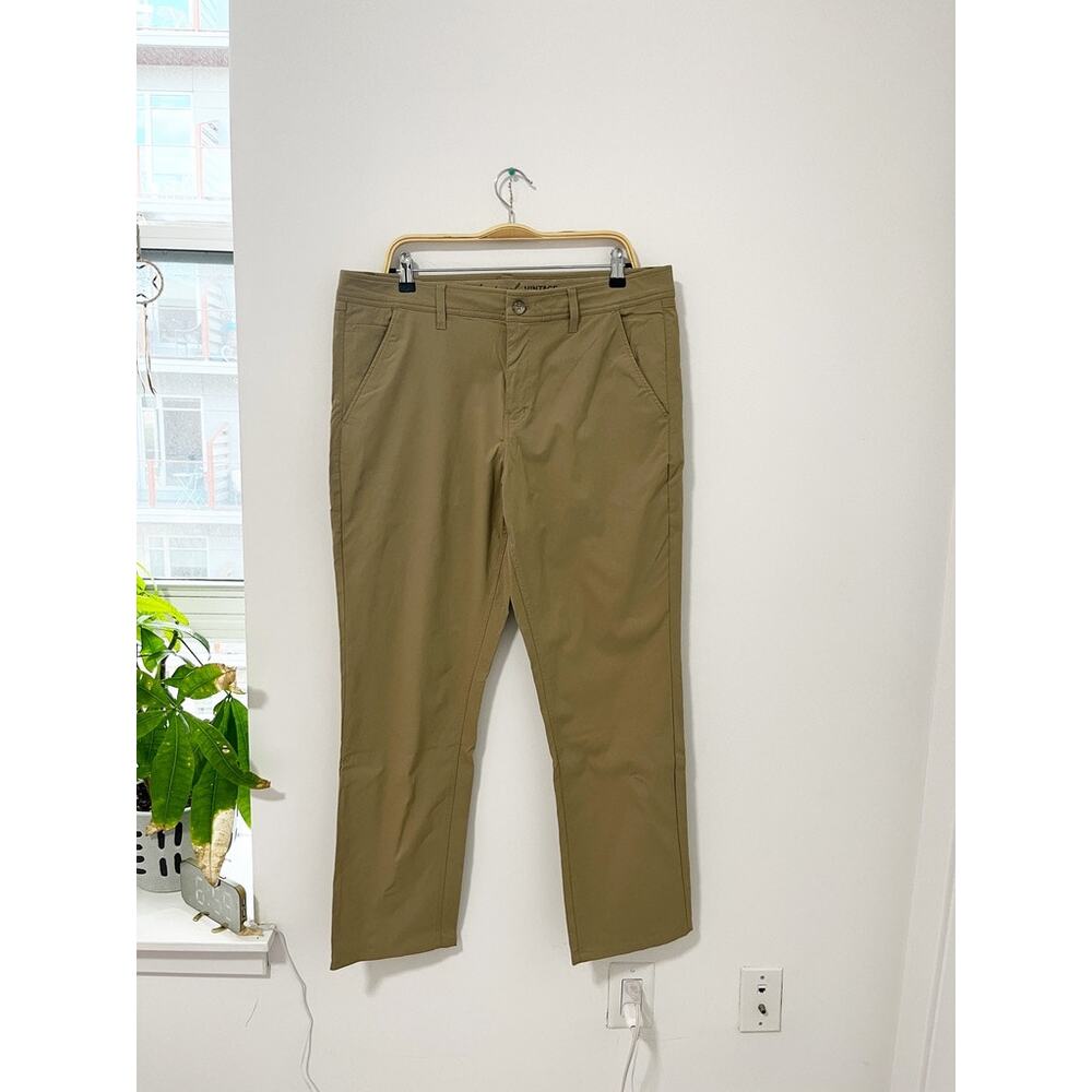 Weatherproof Men's Beige Khaki Pants Size 36 X 30